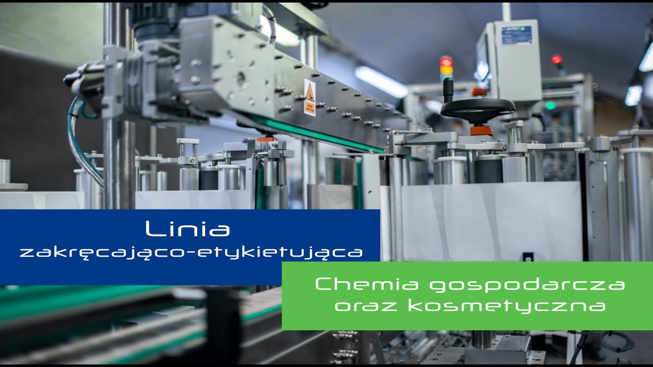 Linia zakręcająco-etykietująca⚙️Capping and labeling line
