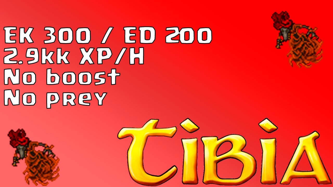 Tibia | EK & ED Duo | Hunt Gazer Spectre
