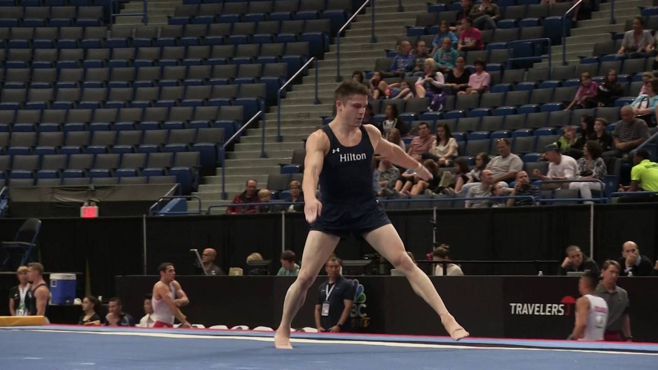 Chris Brooks - Floor Exercise - 2016 P&G Championships - Sr. Men Day 1