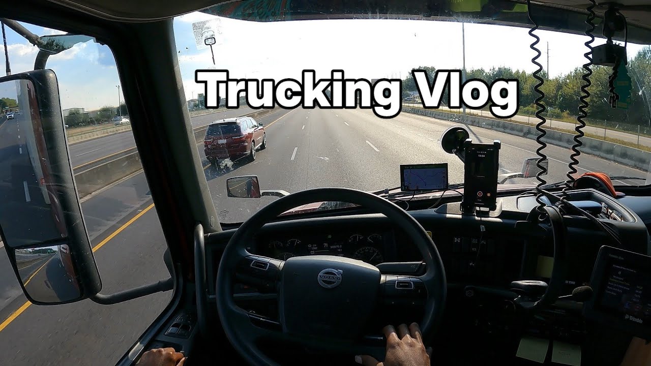 Trucking Vlog | Finding a Place to Park For The Night (No Commentary) | #1 
