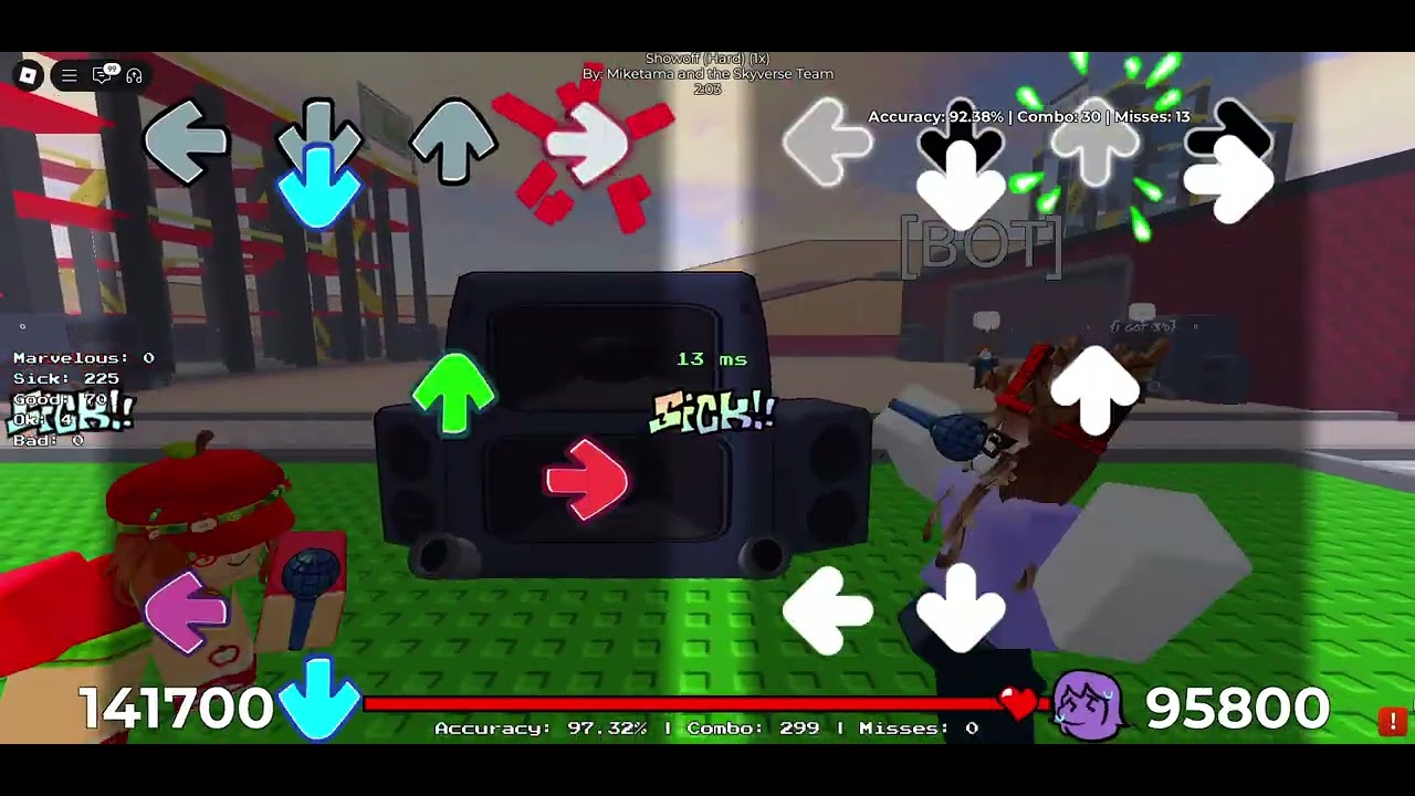 Showoff Bloxxin edition (v-tan, Cancerlord and WT Snacks Mask off cover)