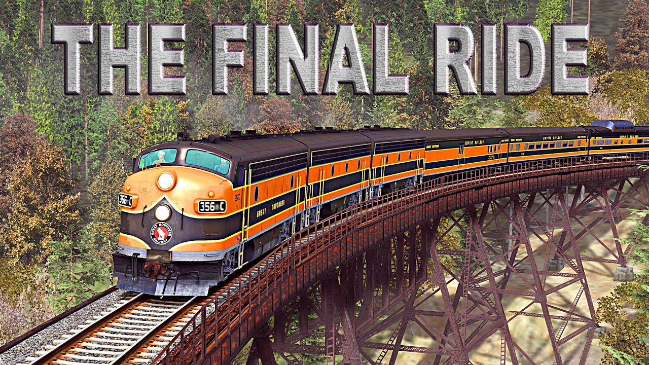 FULL TEST RUN: The Empire Builder Across the Rockies (Incredible Sound)