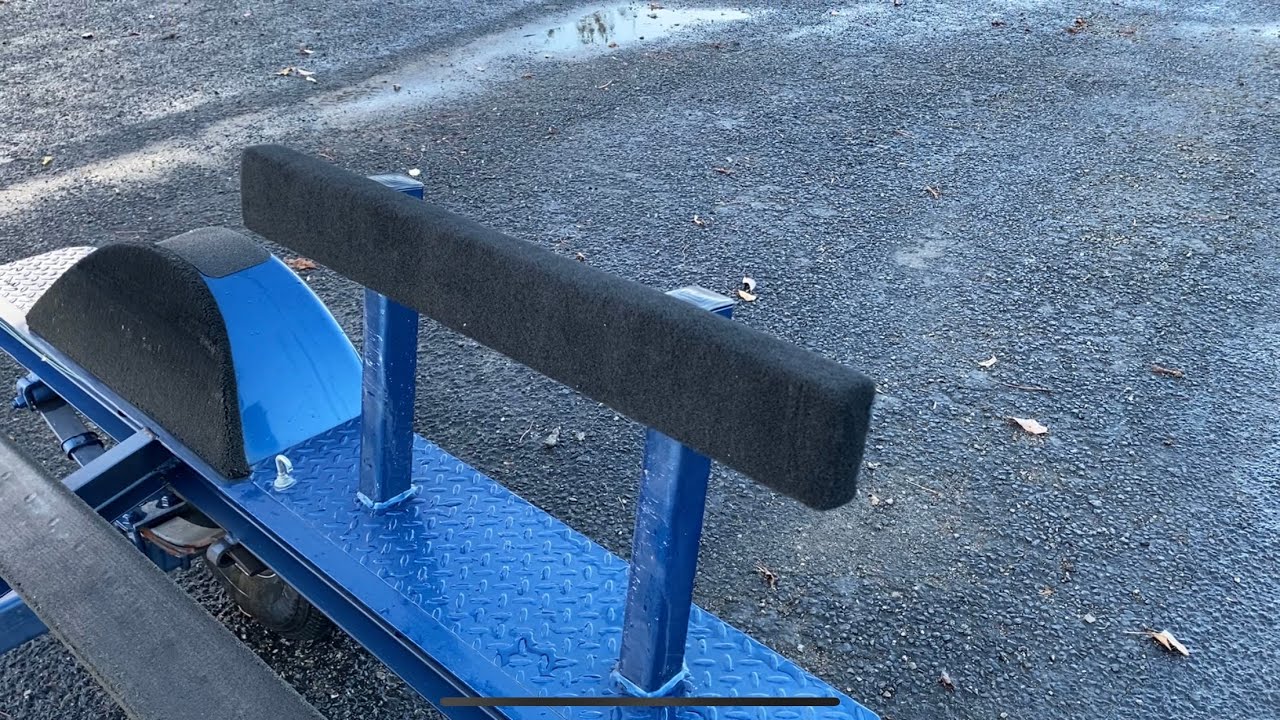 How to Build & Upholster Boat Trailer Bunks
