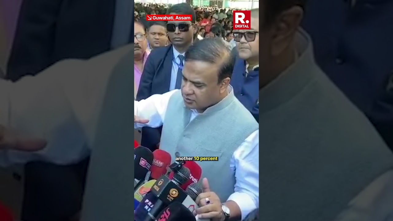 Himanta Sarma Talks About Bangladesh-Origin Population in Assam
