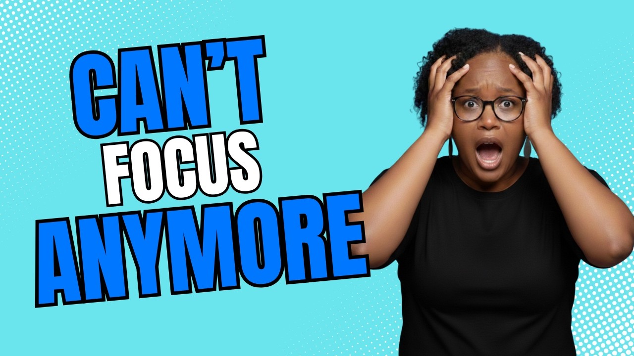 How to Focus When You're Overwhelmed (Even If Your Mind Won't Shut Off)