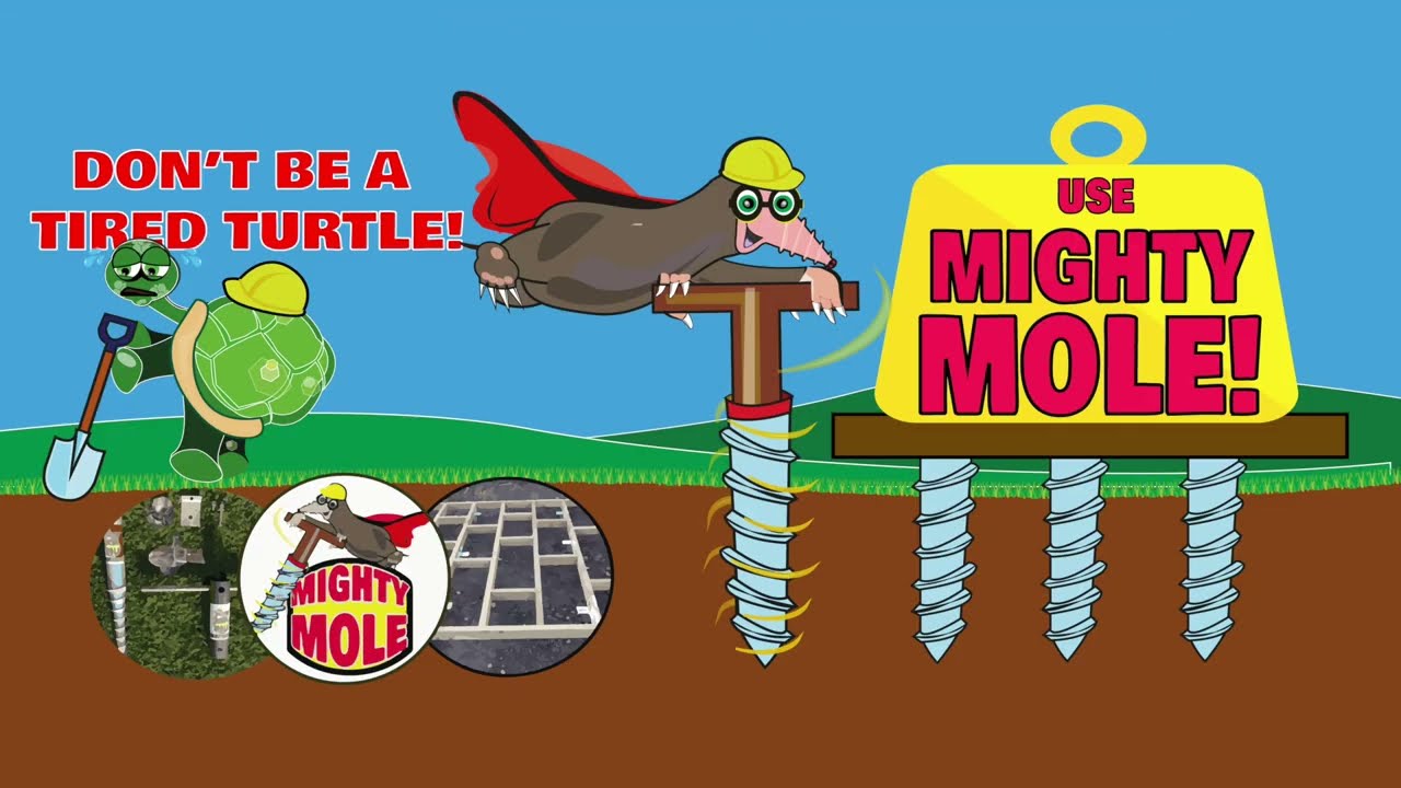 Mighty Mole Ground Screw install guide