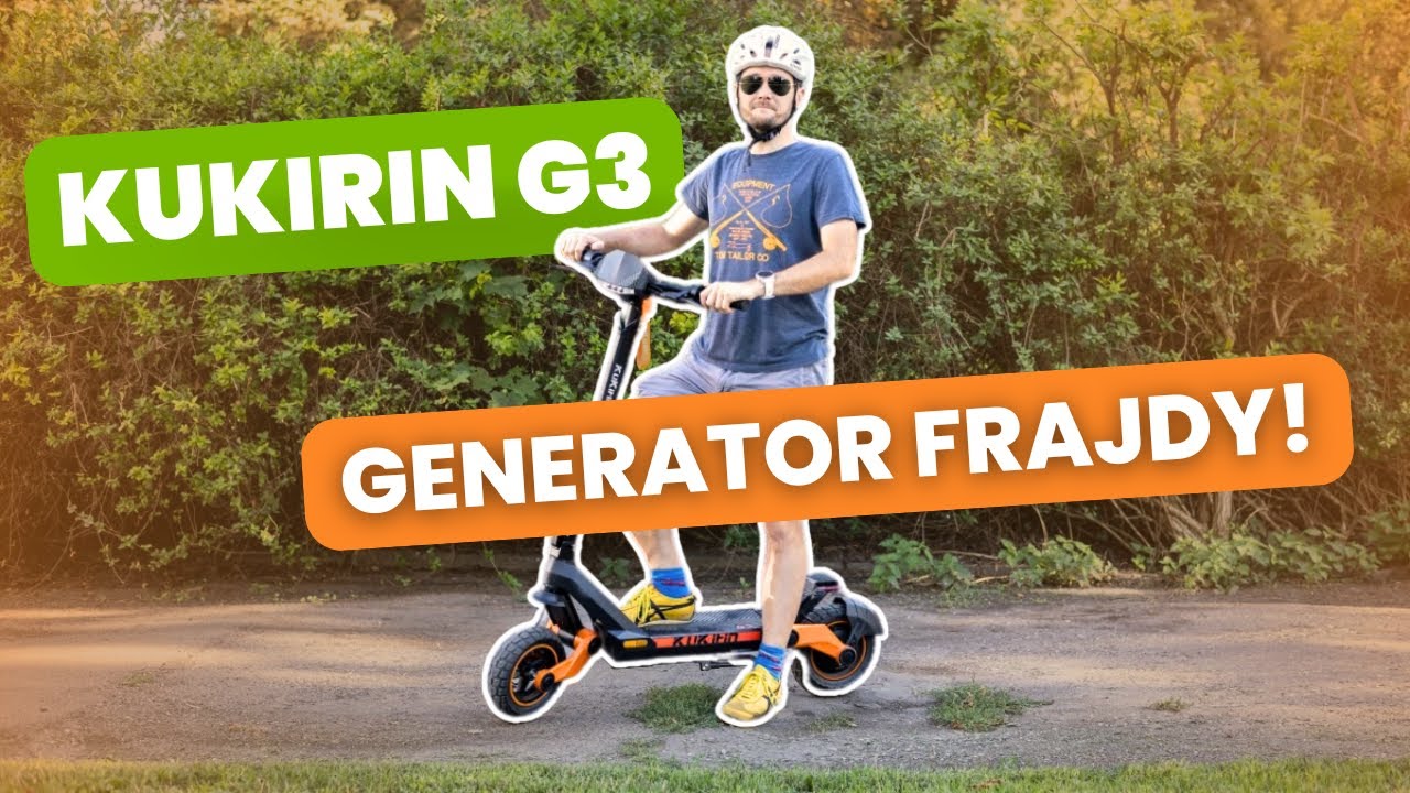 KuKirin G3 - recenzja hulajnogi elektrycznej 🛴 Generator frajdy! 😁