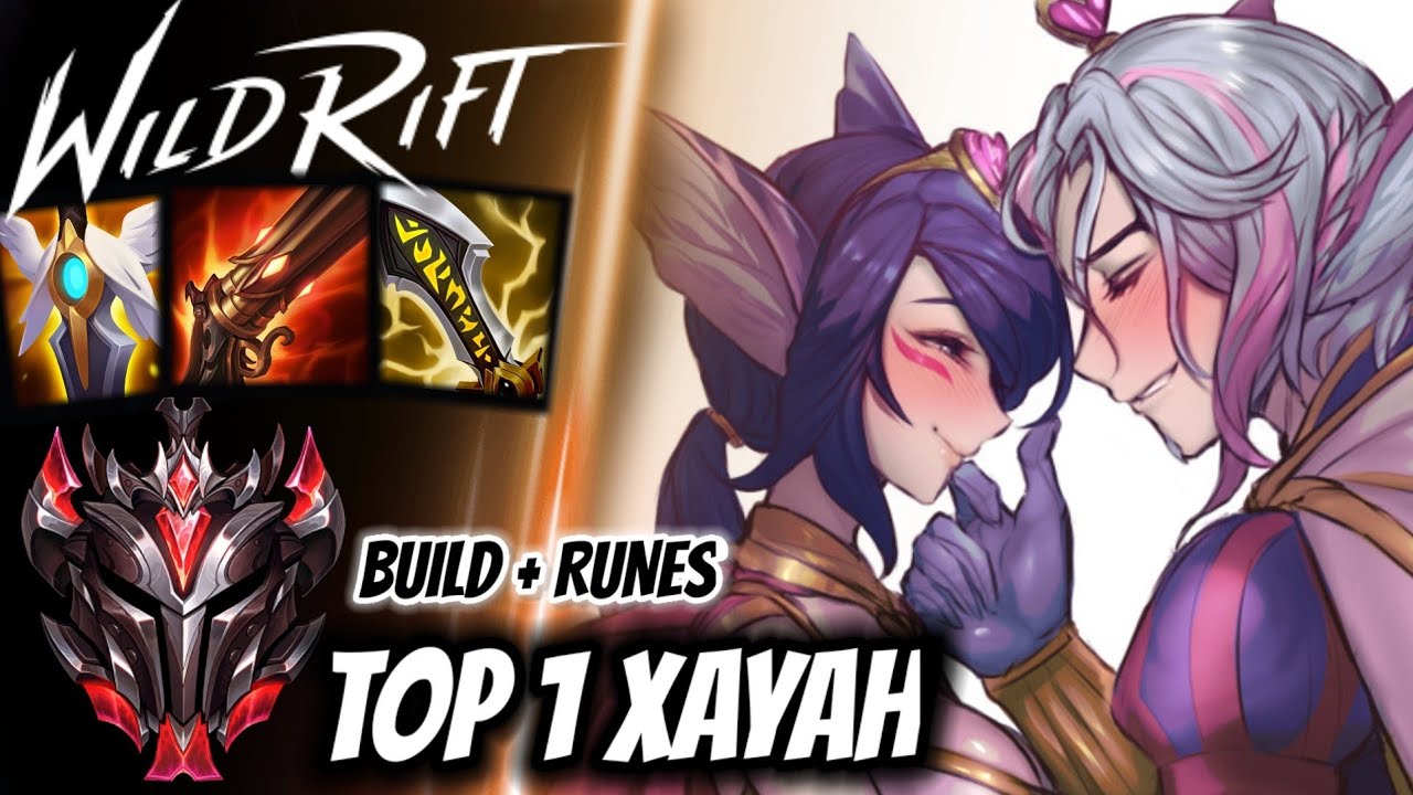 Wild Rift Top 1 Xayah - Grandmaster Full Ranked