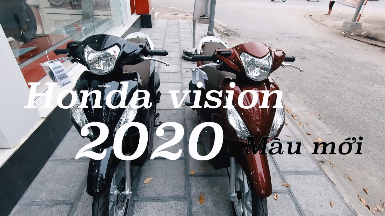 HMT - Honda Vision 2020 vừa về đại lý | Màu mới