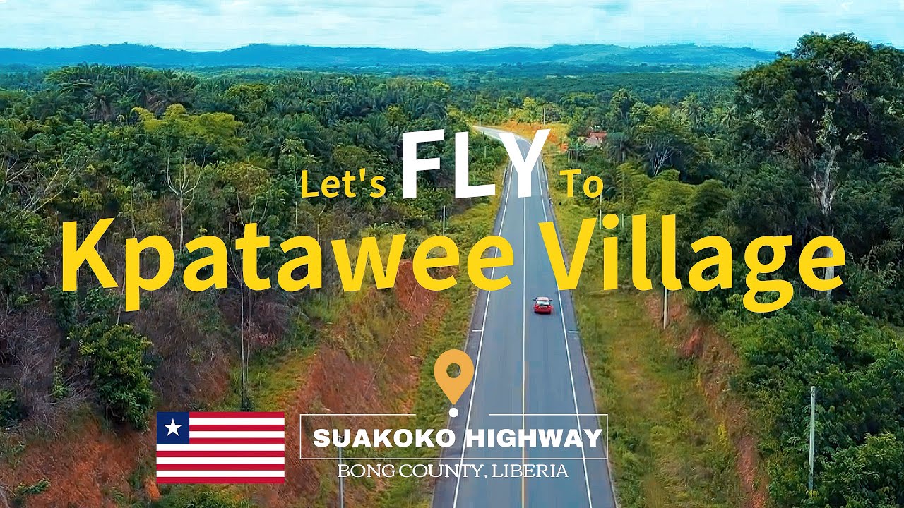 Kpatawee: Ultimate 2023 Liberian Drone Video: Beautiful Bong County And The Kpatawee Waterfalls