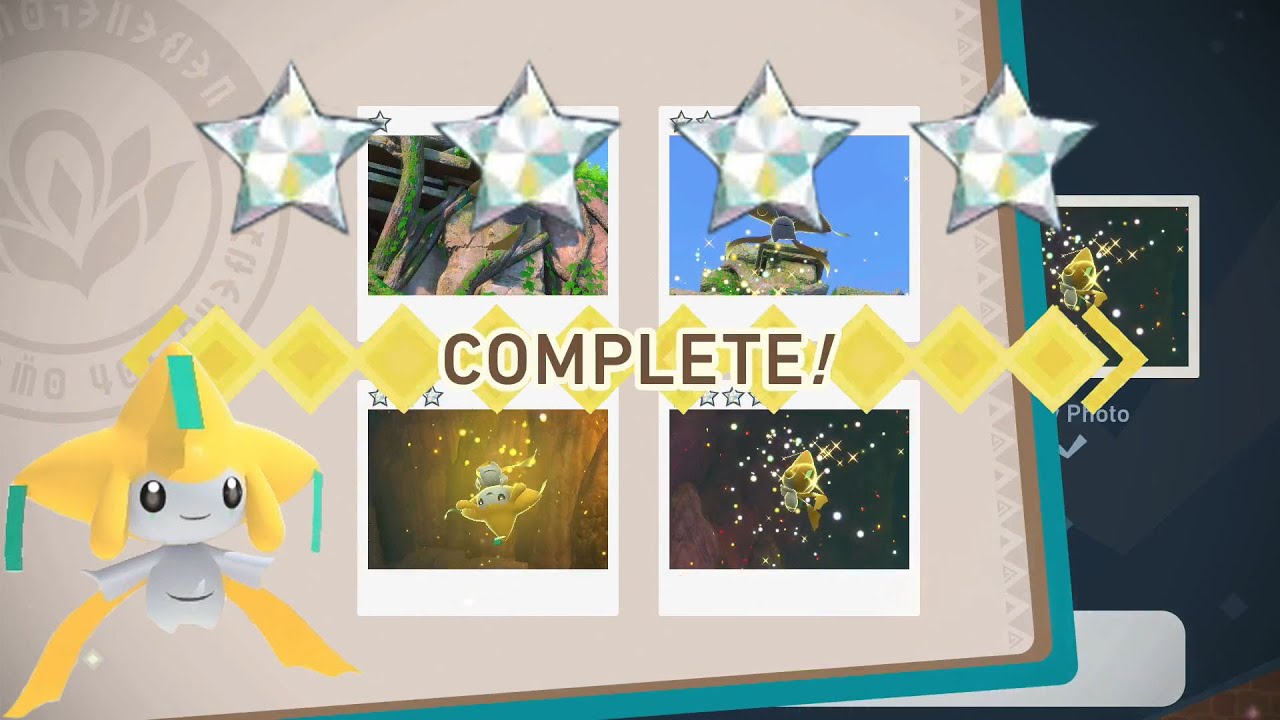 How To Get 1 To 4 DIAMOND STARS For Jirachi! New Pokemon Snap!