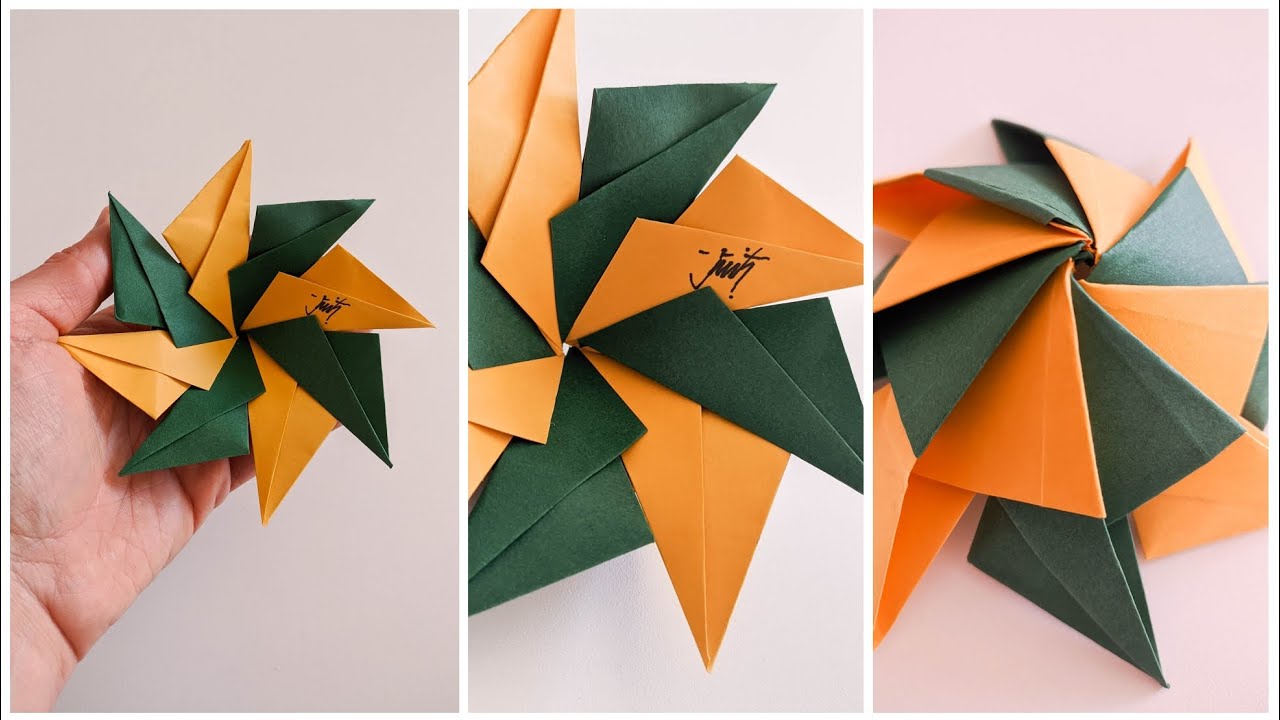 Ringlete -Modular Origami tutorial