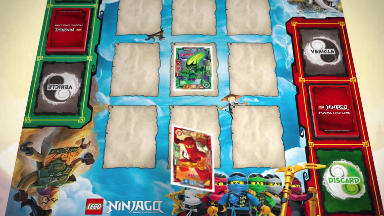 LEGO&reg; NINJAGO Trading Card Game RULES - Tutorial 1 : Simple game