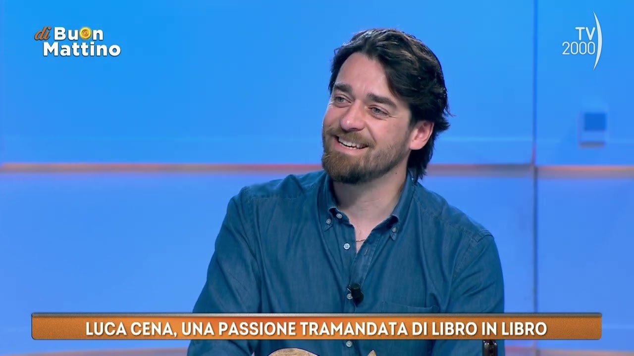 Di Buon Mattino (TV2000) - Luca Cena racconta il fascino dei libri antichi