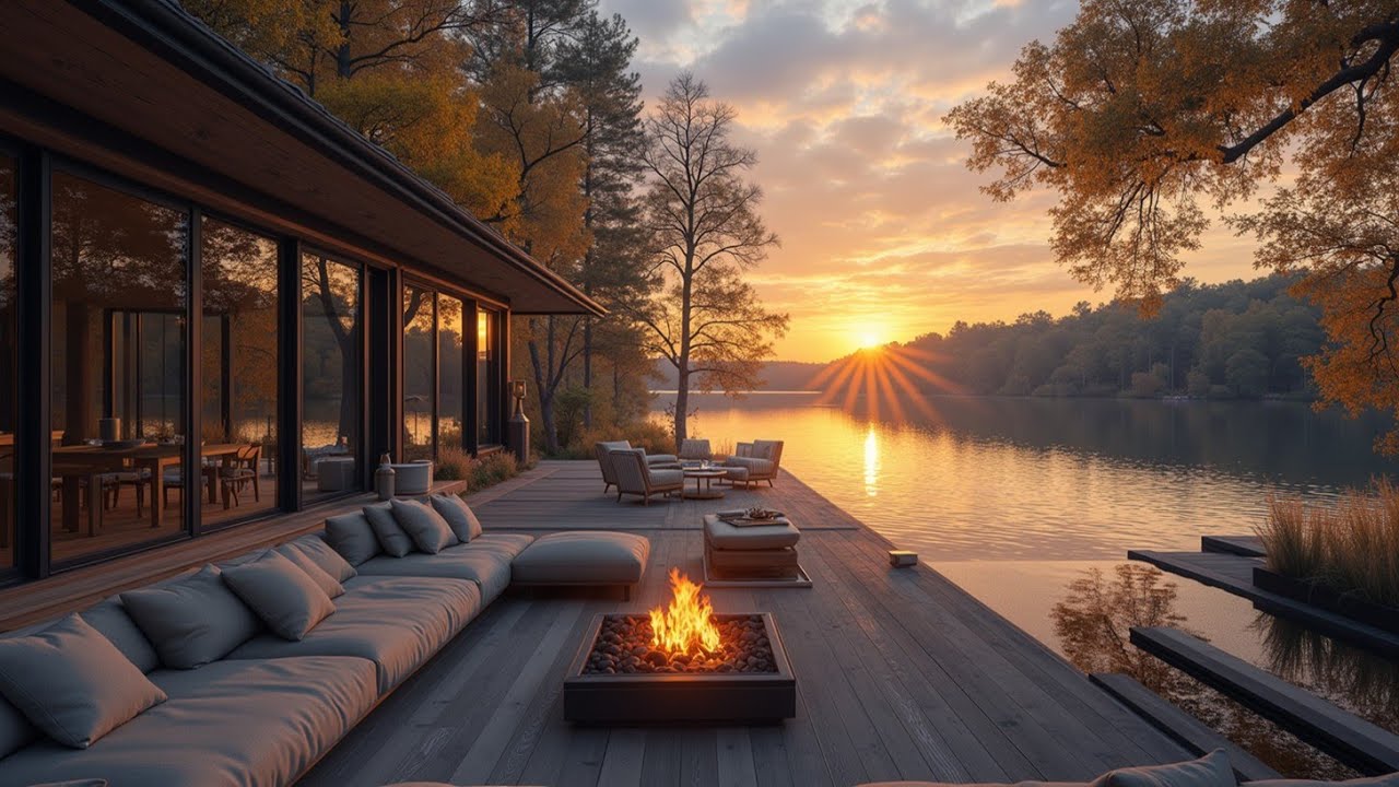 Immersive Cracking Fire & Bird Sounds - Relaxing Nature Ambience for Sleep Study