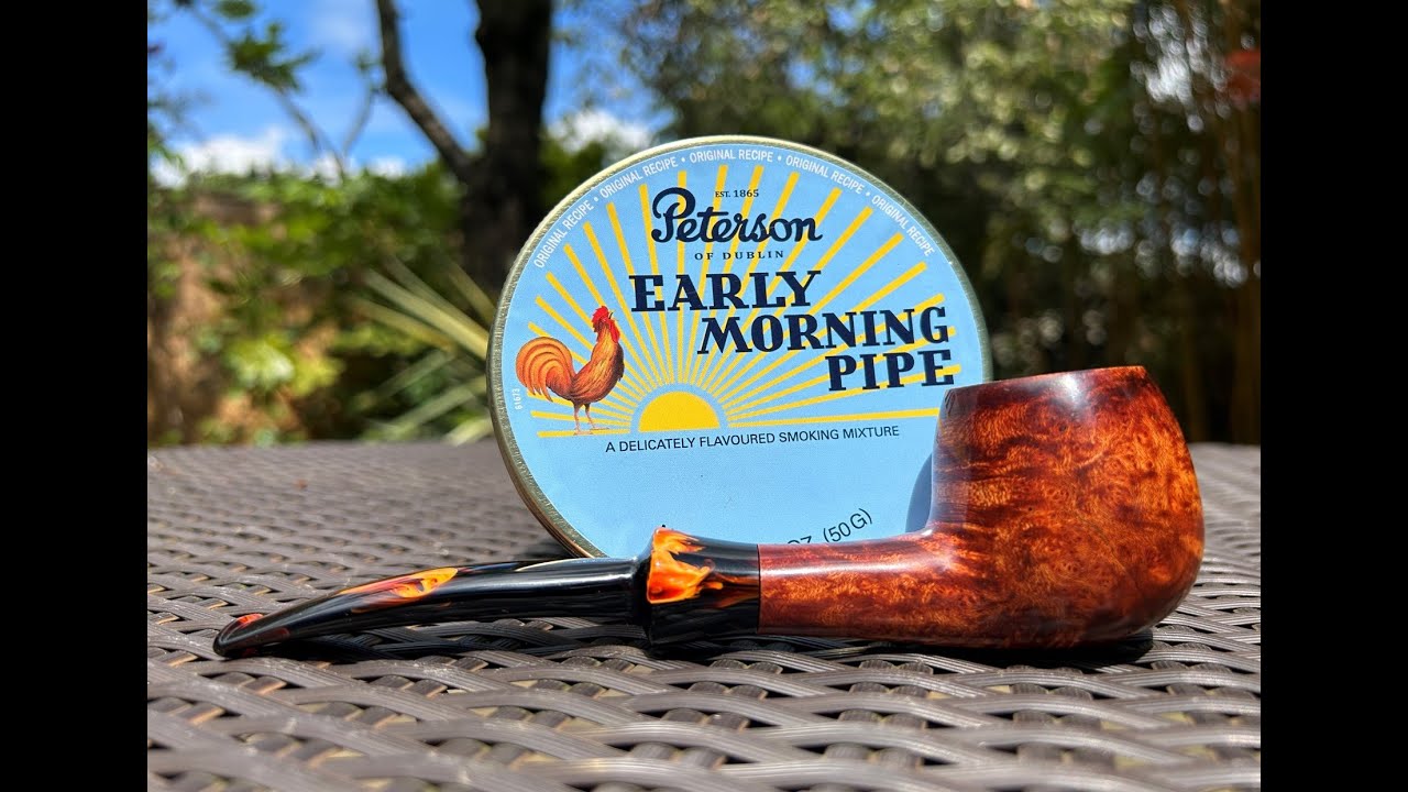 Табак для трубки Peterson Early Morning | Идеально подходит для начинающих курильщиков трубки | М...