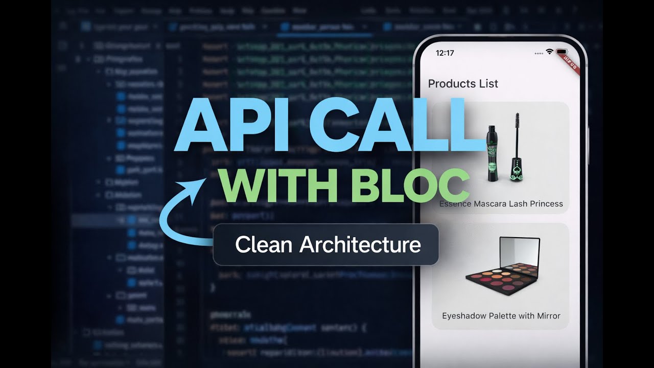 API Call in Flutter using BLoC | Clean Architecture (Real Example)