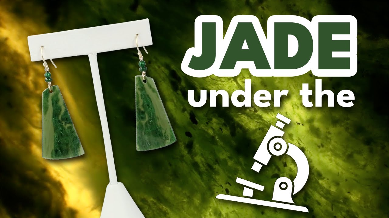 Jade Microscopy - Inclusions in Nephrite and Jadeite Jade