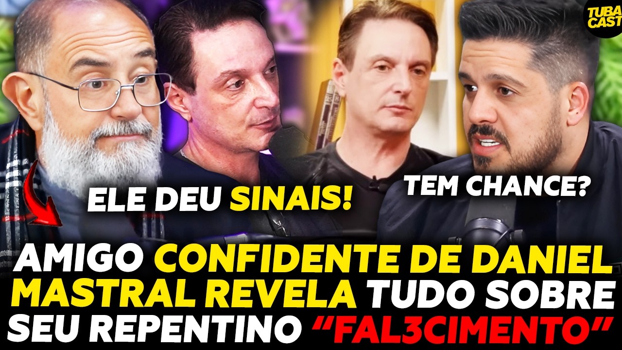 A ESTANHA DESPEDIDA do DANIEL MASTRAL por AMIGO CONFIDENTE! Com  Dr Alex Alves