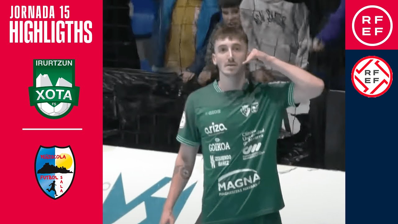 Resumen #PrimeraDivisiónFS | CA Osasuna Magna 4-2 Servigroup Peñíscola FS | Jornada 15