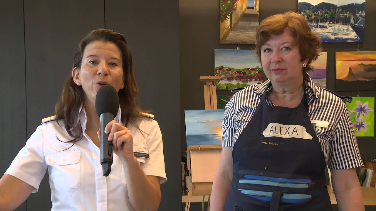 Mal dich glücklich auf Mein Schiff | Interview im Atelier
