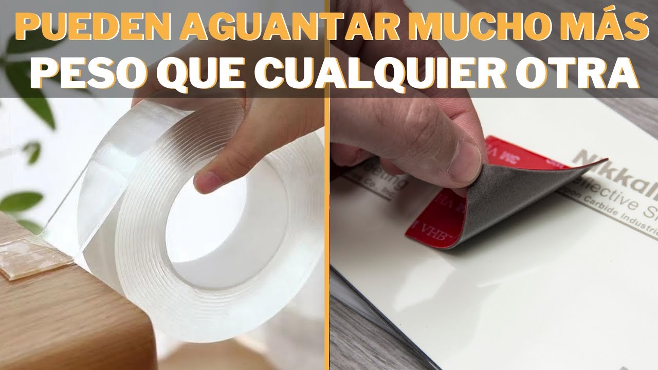 Cómo Usar la Cinta de Doble Cara: Mejores Cintas y Resistencia Máxima | Todo lo Que Debes Saber