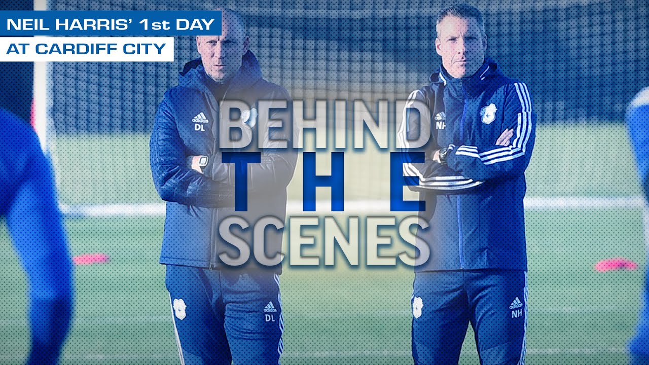 TRAINING | NEIL HARRIS' 1st DAY AT CARDIFF CITY