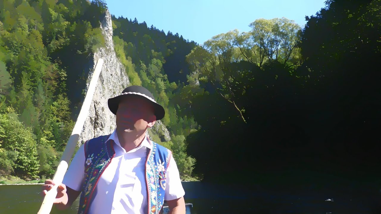 DUNAJEC - akwarela