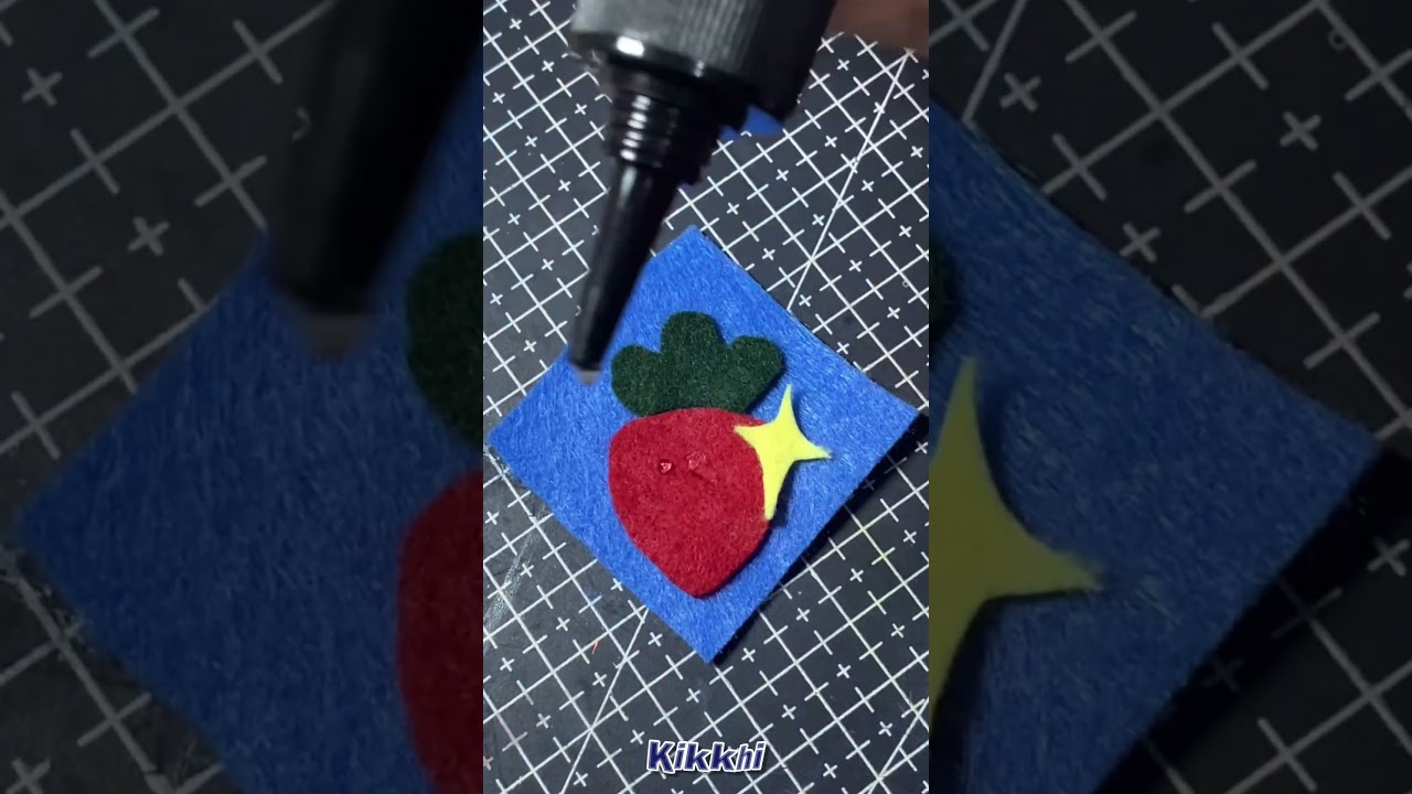 DIY felt pin #art #diy #feltdiy