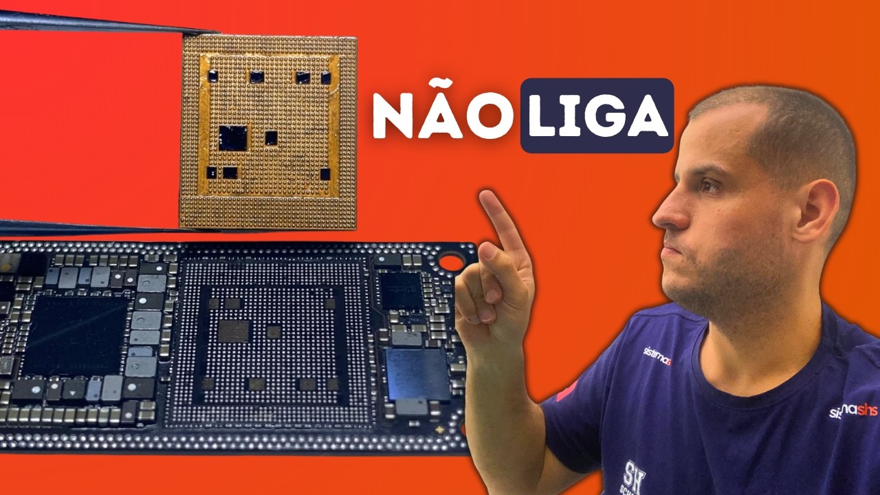 iPhone 11 Não Liga? Reparo na placa - Reballing CPU!