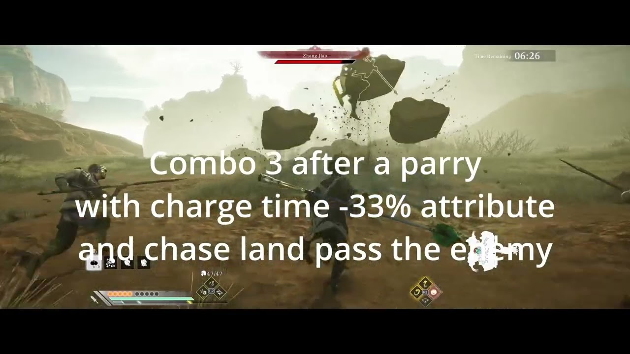 Dynasty Warriors Origins: Spear combos
