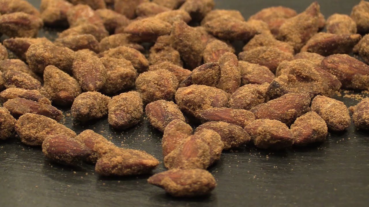 Low Carb gebrannte Mandeln. Schritt für Schritt mit Rezept.