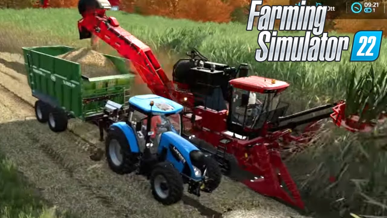 FARMING SIMULATOR 22 ELM CREEK #189 - LAVORIAMO LE CANNE DA ZUCCHERO - GAMEPLAY ITA