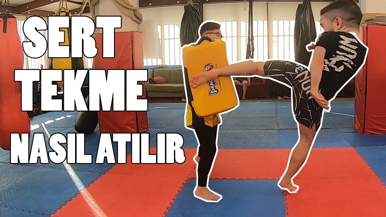 GÜÇLÜ , SERT TEKME NASIL ATILIR ? DOĞRU TEKNİK ✅ ( Middle Kick)
