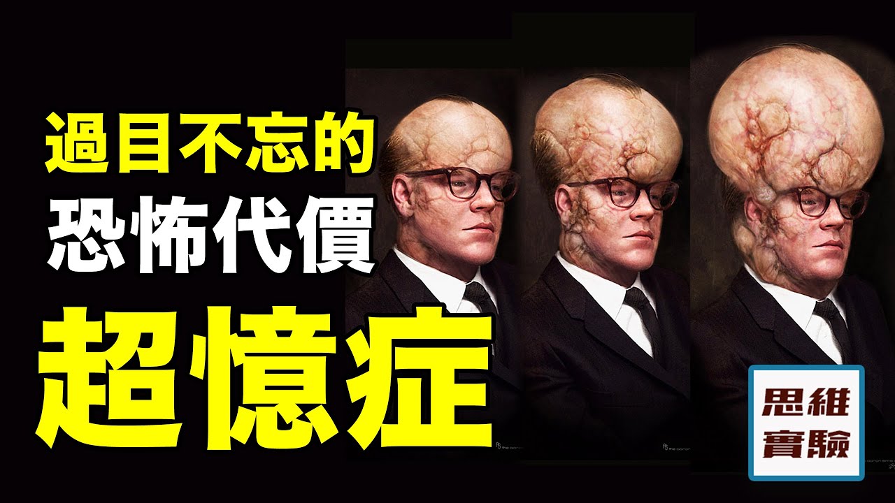 過目不忘的超級記憶是好事？錯！代價其實很恐怖｜人類為什麼會遺忘｜思维实验室