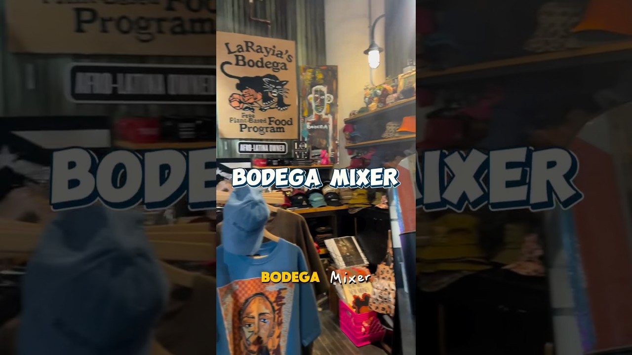 BODEGA MIXER at LA RAYIA&rsquo;S BODEGA ‼️#veganfood #atlanta #restaurant