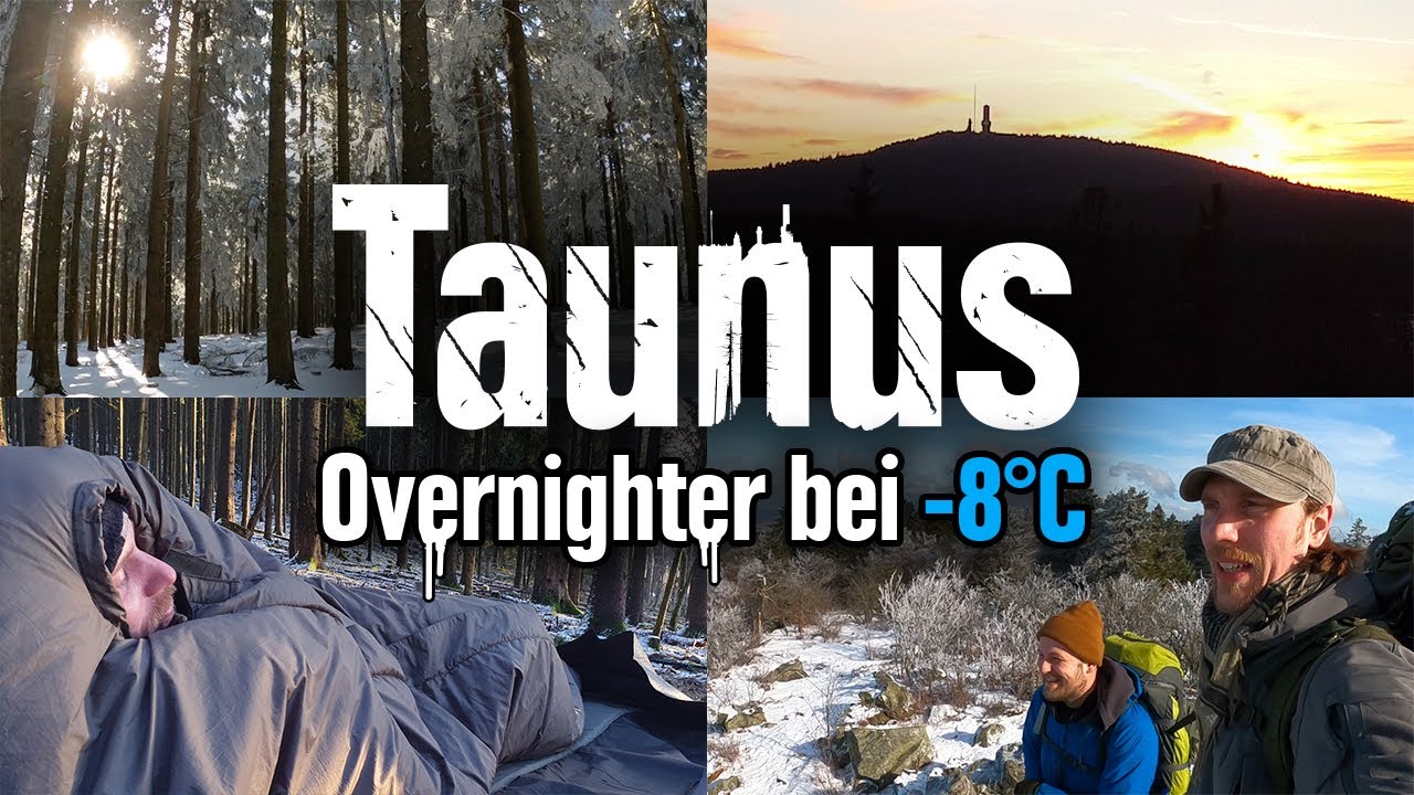 Winter-Wanderung im Taunus mit Overnighter (-8°C)