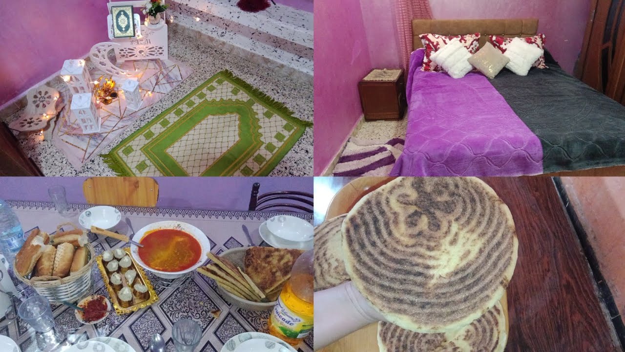 نهار الثالث من رمضان 🌜 اليوم نضت بطاقة ايجابية طيبت شربة/جلبانة/مطلوع ودرت بريوش للسحور
