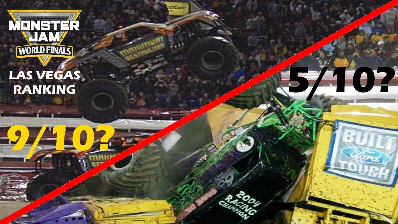 Ranking Every Las Vegas Monster Jam World Finals! (2000-2018)