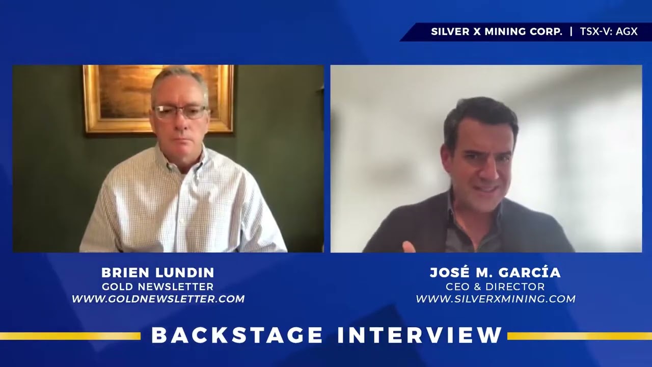 Metals Investor Forum Backstage Interview with Brien Lundin | Silver X Mining