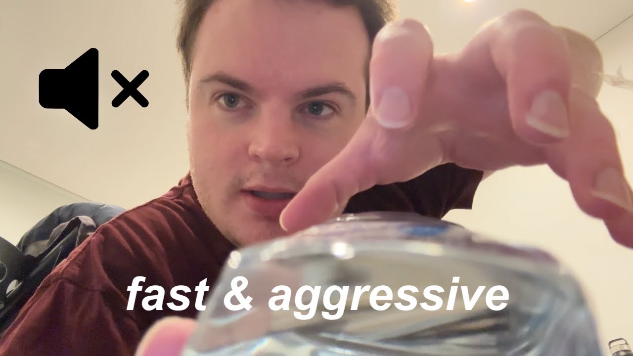 Fast & Aggressive ASMR Tapping and Scratching *NO TALKING*