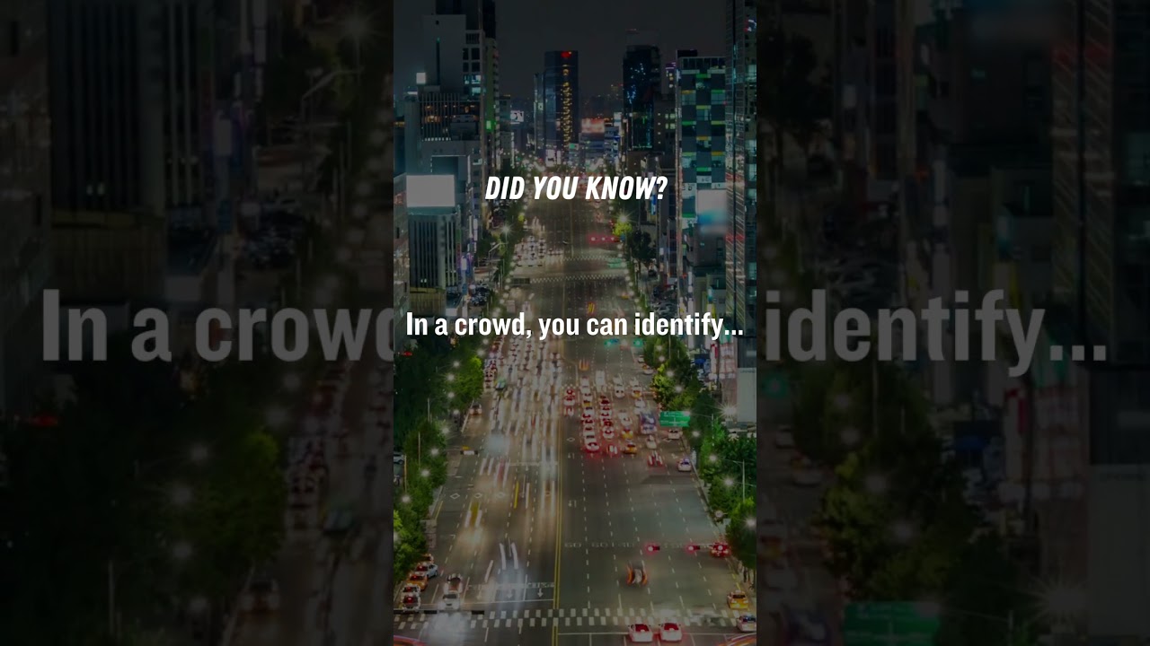 The Surprising Limit of Face Recognition: Only 5-7 People in a Crowd #motivation #psychology