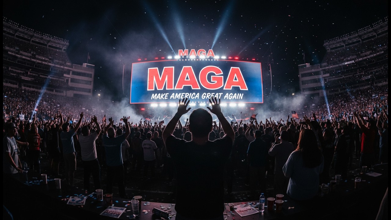 MAGA: THE WORLD IS WATCHING 🌍👁️