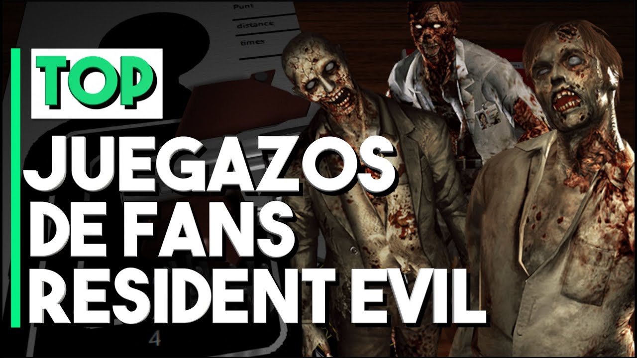RESIDENT EVIL: 10 JUEGOS FAN con los que QUEDARÉIS SORPRENDIDOS
