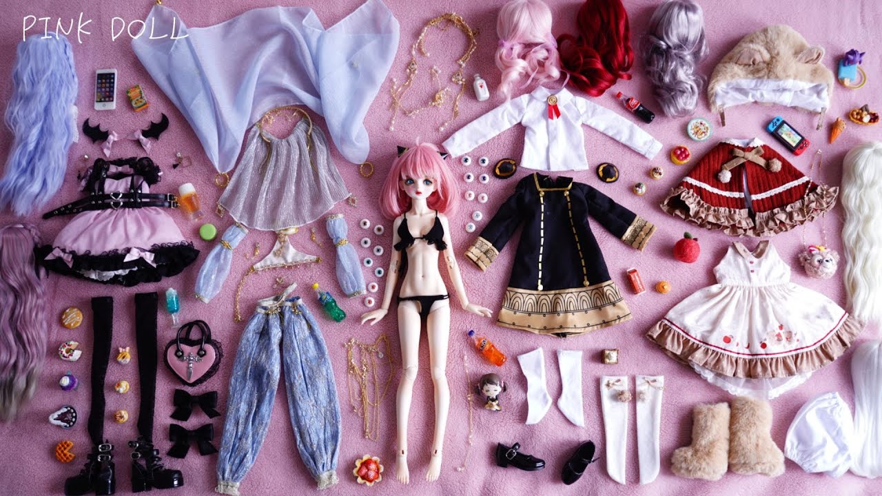 SPY×FAMILY アーニャ 着せ替え キャストドール  スパイファミリー Anya BJD DOLL Unboxing Dress Up