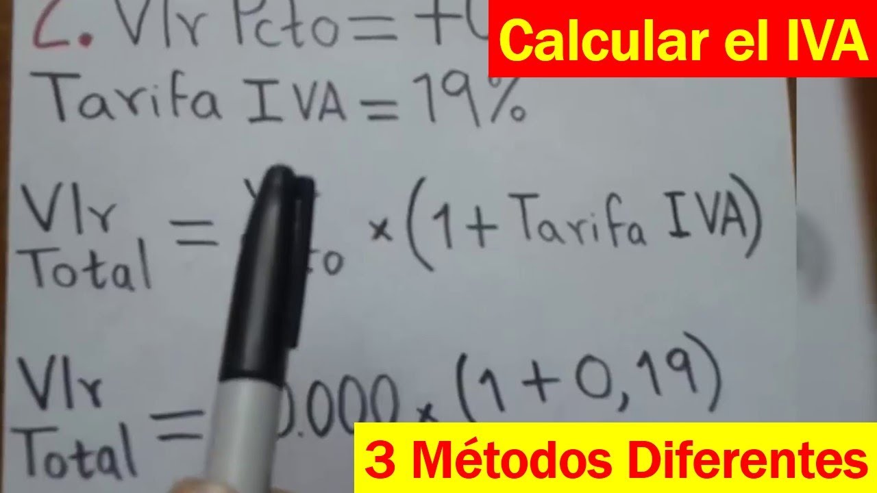 Como calcular el IVA - diferentes ejemplos y situaciones