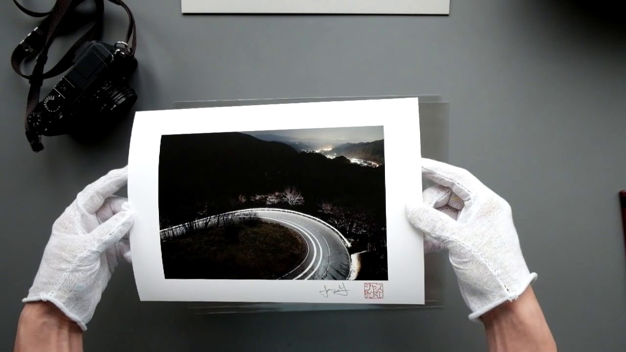 Signing Fine Art Photography Prints