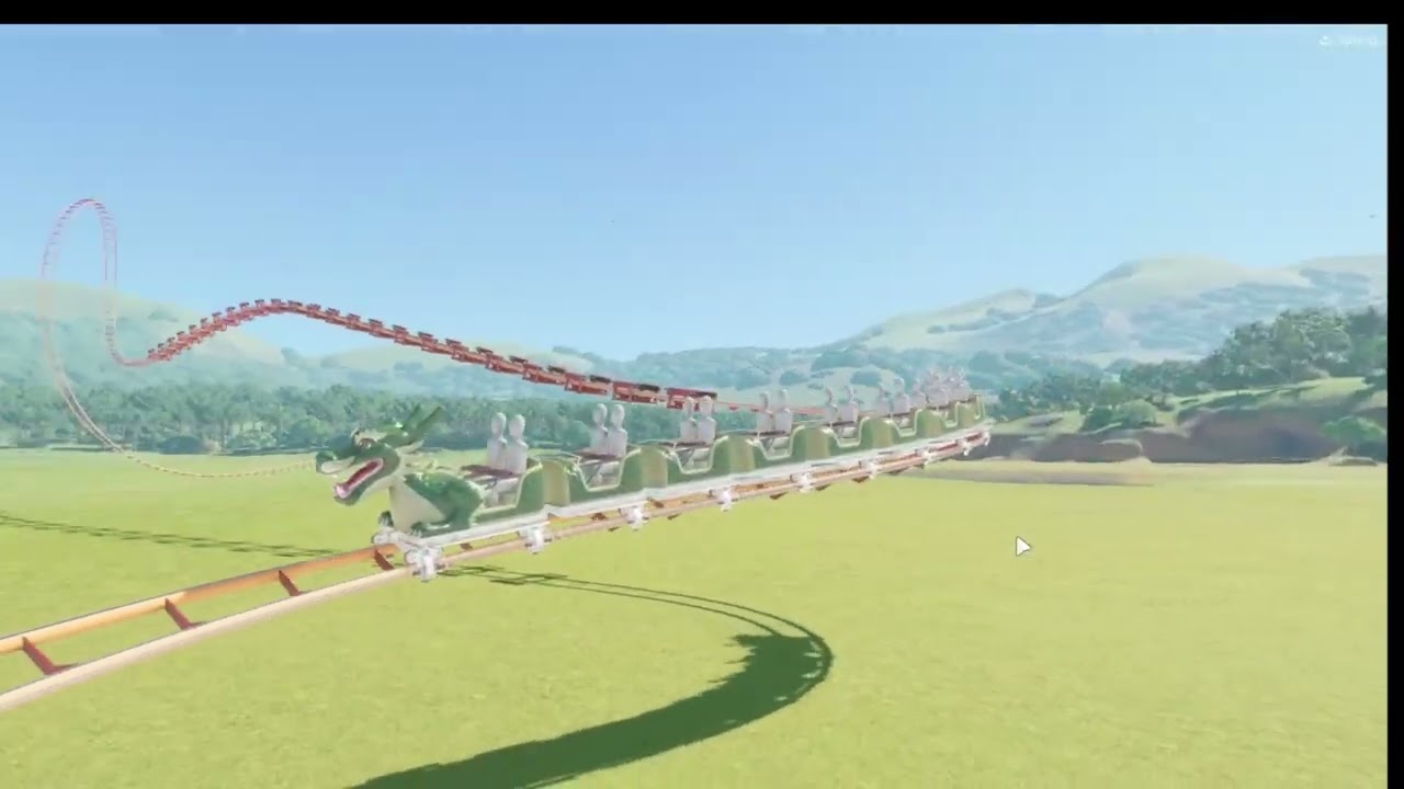 If Rudicoaster at Santa's Land was an exa coaster
