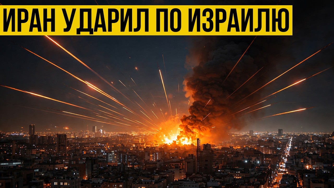 Иран атаковал Израиль: взрывы в Тель-Авиве. США наносят удары по Ирану.