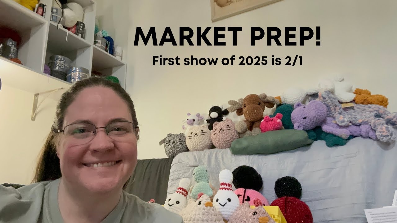 Market Prep!!  New items being added to inventory for our first craft show of 2025